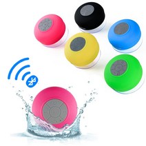 잡화다식 블루투스 이어폰 & 방수 스피커, 방수스피커_블루