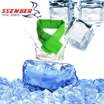SSENBER 쎈버 아이스머플러, 얼음머플러1개(그린)