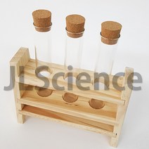 [JLS] 국산 시험관 콜크마개 시험관대 3 4 6 12 16 20구, 1.시험관(24*150)-3개