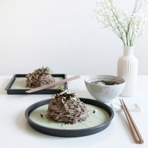 츠바메 일본 타나카 소바접시, 사각형, 1개