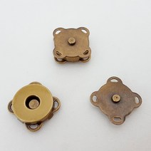 행복한다이세상 홈패션 부자재 총모음전 미싱 재봉틀 퀼트 각종부자재, 233. 자석단추 황색 20mm(3세트)