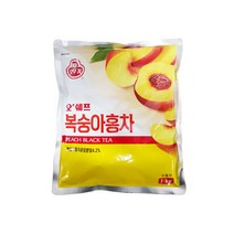 오뚜기 복숭아홍차, 1kg, 1개