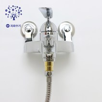 듀벨 자화수기 G2 Gold mini 샤워기 세면대 세탁기 싱크대 정수기, 1개, G2_Gold mini 샤워기용
