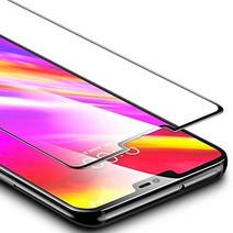 히즈마인드 LG G7 ThinQ 풀커버 강화유리필름, 1매
