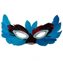 즐거운파티랑 눈가면, 파랑깃털눈가면