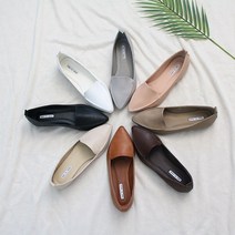 심플한 스틸레토 로퍼 플랫 1cm 발편한 여성로퍼