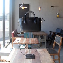 코코디피 가방걸이 행거 옷가게 소품 가방거치대 핸드백 헹거 진열대, 2 걸어줘 블랙, 1개