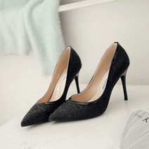 도나샵 글리터 하이힐 스틸레토힐 여성구두 sk-37150
