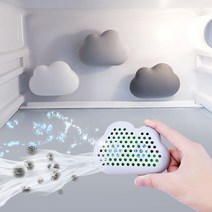 워너비지니 냉장고(숯)탈취 제습 구름먹깨비(화이트)
