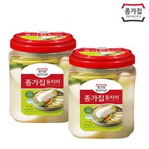 종가집 동치미 2.5kg+2.5kg (합5kg), 1세트