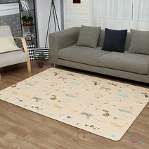 에코놀이방매트 해피키튼우드 170x140x1.2, 본상품선택