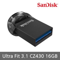 샌디스크 USB3.1 울트라 핏 [CZ430], 16GB