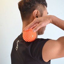 아이콘Training 지압 마사지볼 9.5CM 7가지 다양한 색상, 그린, 1개