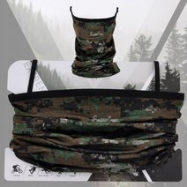 스파램 A.W 귀걸이형 멀티스카프 기모 방한 넥워머 겨울 자전거마스크, MILITARY(밀리터리)