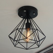 BOAZ 다이아 센서등 북유럽 고급 디자인 LED 전구, 다이아센서(검정)+LED벌브(전구)