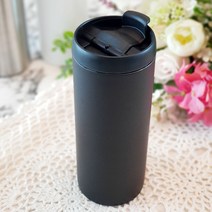 100% 국내산 텀블러 스텐 예쁜 보온 보틀 국산 보냉, 블랙, 360ml