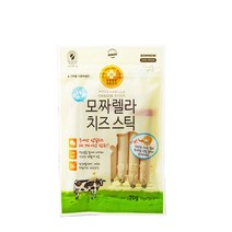 바우와우 강아지간식 노즈워크/져키/육포/껌, 50_임실모짜렐라 치즈스틱 70g