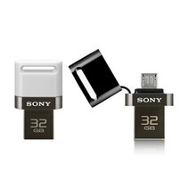 USB 마이크로볼트 3.0 OTG 소니코리아정품 OTG저장장치 스틱형 마이크로5핀 캡포함 스마트폰메모리 32GB 블랙