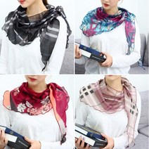 iPSTO 삼각 스카프 꼬불이엔딩 160cm 명품패턴 머플러 MADE IN KOREA~!