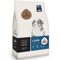 피니키 그레인프리 양고기 2kg 강아지사료, 1개