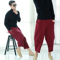 MAX 남성 배기핏 와이드팬츠304한복 절복 와이드 생활한복(개량한복)