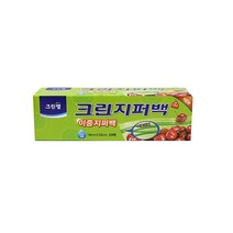 크린랩 이중지퍼백 20매 소형, 1개