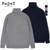 리셋 남성용 칼린 폴라 니트