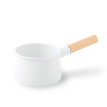 kaico (정품)법랑 밀크팬, 화이트, 2.kaico 밀크팬15cm(대)