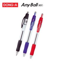 동아 애니볼501 0.5 07 1.0 1.2 1.4 1.6mm 12개입, 애니볼 0.5mm-흑색(12자루), 1개