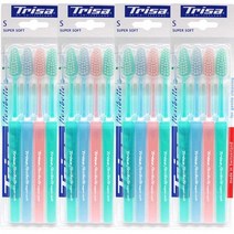 트리사 칫솔 슈퍼소프트 기능성 칫솔, 16개