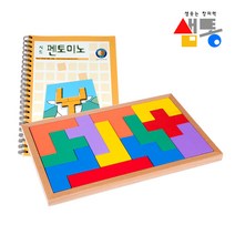 샘통 펜토미노(원목케이스)와 교재, seed교육연구소