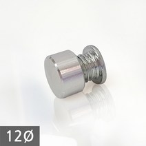 1단 다보볼트 (밀착형) 12Ø 무도금 장식볼트 8mm, 1개