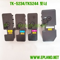 ECOSYS P5021CDN M5521CDN TK5234KK TK5234KC TK5234KM TK5234KY 재생토너, 100%인식칩 검정색, 1개