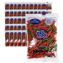 델리소 모이스트 애견간식, 오리고기버거, 50개입