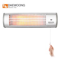 대웅모닝컴 벽걸이 석영관 전기히터_LR-830H, LR-830H