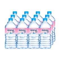 아이시스 롯데아이시스 8.0 1리터12페트, 1L, 12개