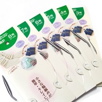 쏘잉스타 크로바 장갑 바늘 미니 양말 바늘 원통뜨기 23cm 6사이즈, 51-504