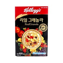 켈로그 리얼 그래놀라 400g 시리얼, 3개