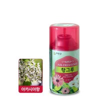 리빙굿 자동분사기 향그루 아카시아향 280ml캔 3개 1set, 280ml