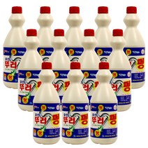 유안 뚜러펑 1L 12개, 단일 수량