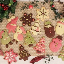이홈베이커리 X-mas 웰빙쿠키 크리스마스쿠키 만들기세트, 1개, 1개
