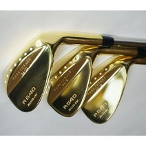 X087 RG40 황금단조 골프웨지 52 56 60도/3개/남성용 오른손, 52도 56도 60도(3개 1세트)