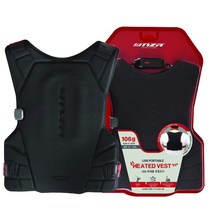 뉴지로 USB 휴대용 온열 조끼 V1 플러스(배터리미포함), 상지(블랙)/하지(레드)