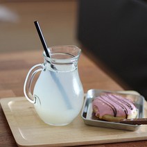 유즈하키친 손잡이 유리 저그 500ml