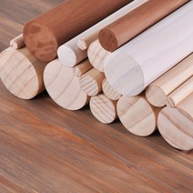 만물트럭 목봉 무료재단 나무봉 DIY 마크라매재료 원목봉 우드봉 목재, 목봉 2cm - 길이 90cm