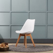 이지심플 에펠의자 원목고급형, 화이트