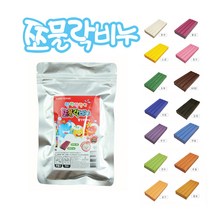 쪼물락비누 100g 클레이비누 비누만들기, 초록, 1개