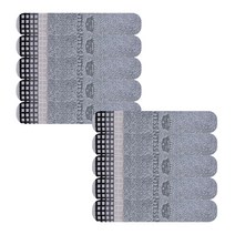 송월타월 CM 그래픽스 칠순 잔치 행사 모임 기념 수건 타올 5장 10장, 연회색