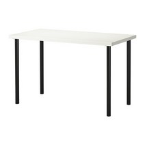 이케아 LINNMON ADILS 120x60 테이블 책상, 상판 화이트 상판단품