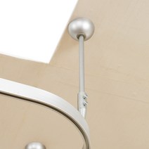 포그난 라운드 레일 곡선 병원 탈의실 커튼 트랙레일, 02 트렉레일 지주대